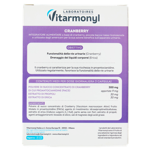 Laboratoires Vitarmonyl Cranberry Formula Complex 30 Capsule - Foto 3