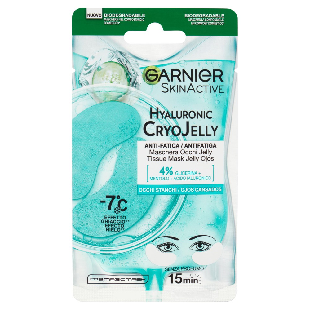 Maschera In Tessuto Occhi Cryo Jelly Skinactive Garnier - Foto 1