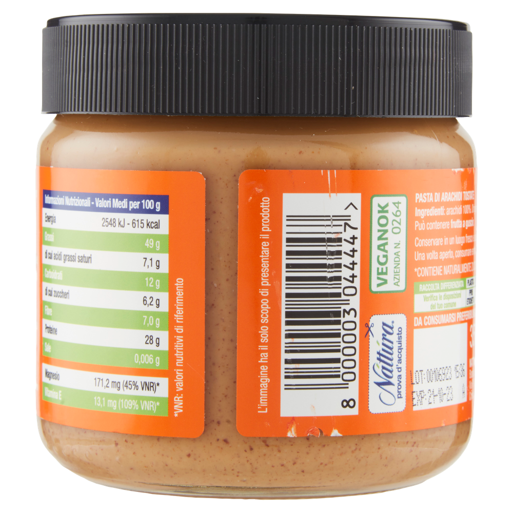 Burro Di Arachidi 100% Protein Nattura Sport - Foto 3