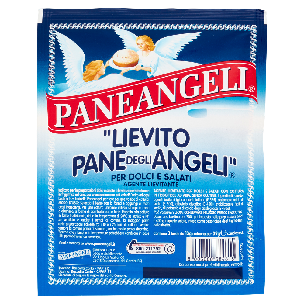 Lievito Istantaneo Per Cotture In Friggitrice Ad Aria 3x13g Paneangeli - Foto 3