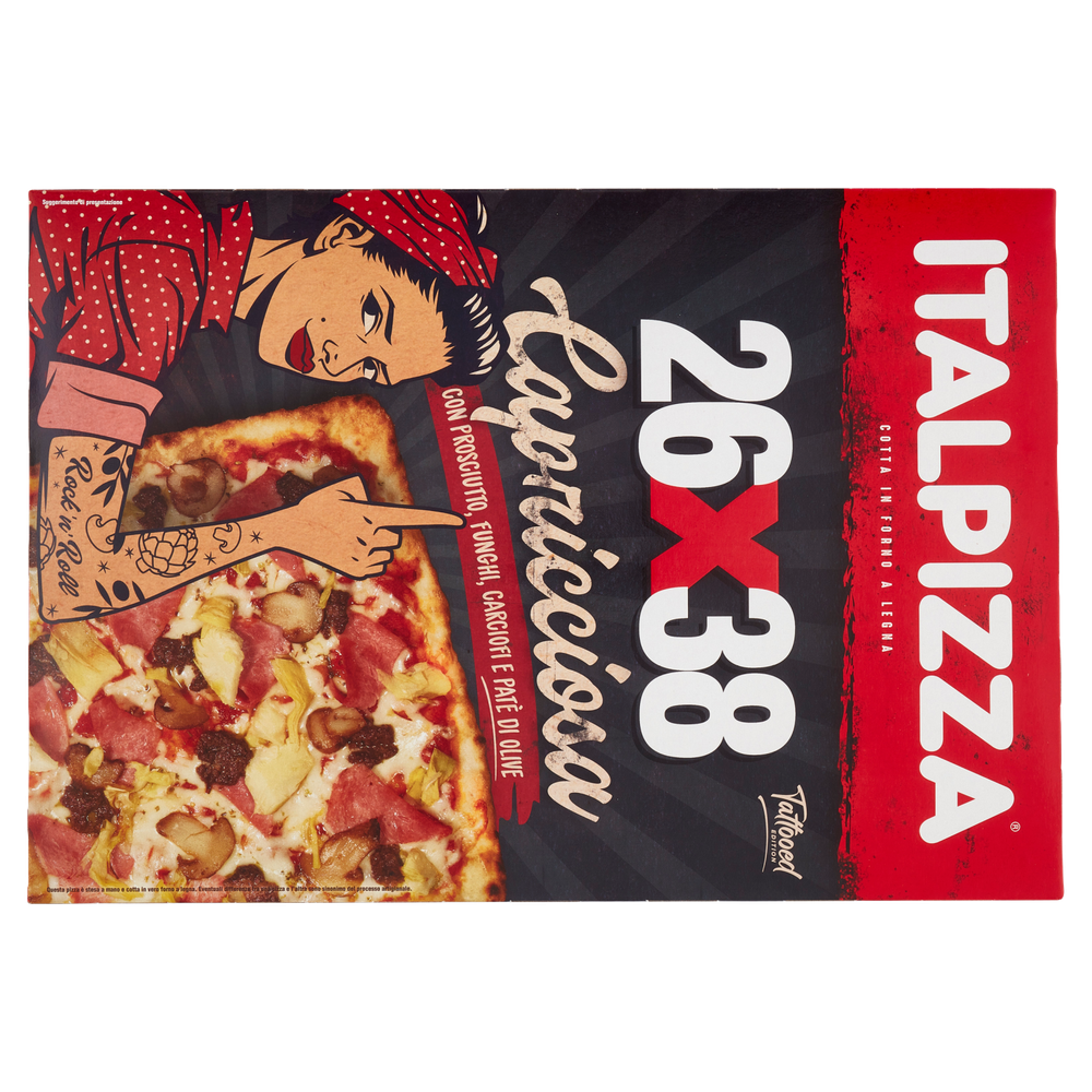 Pizza Capricciosa 26x38 Italpizza - Foto 3