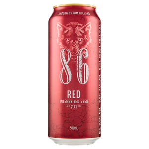 Birra 8.6 Red Lattina
