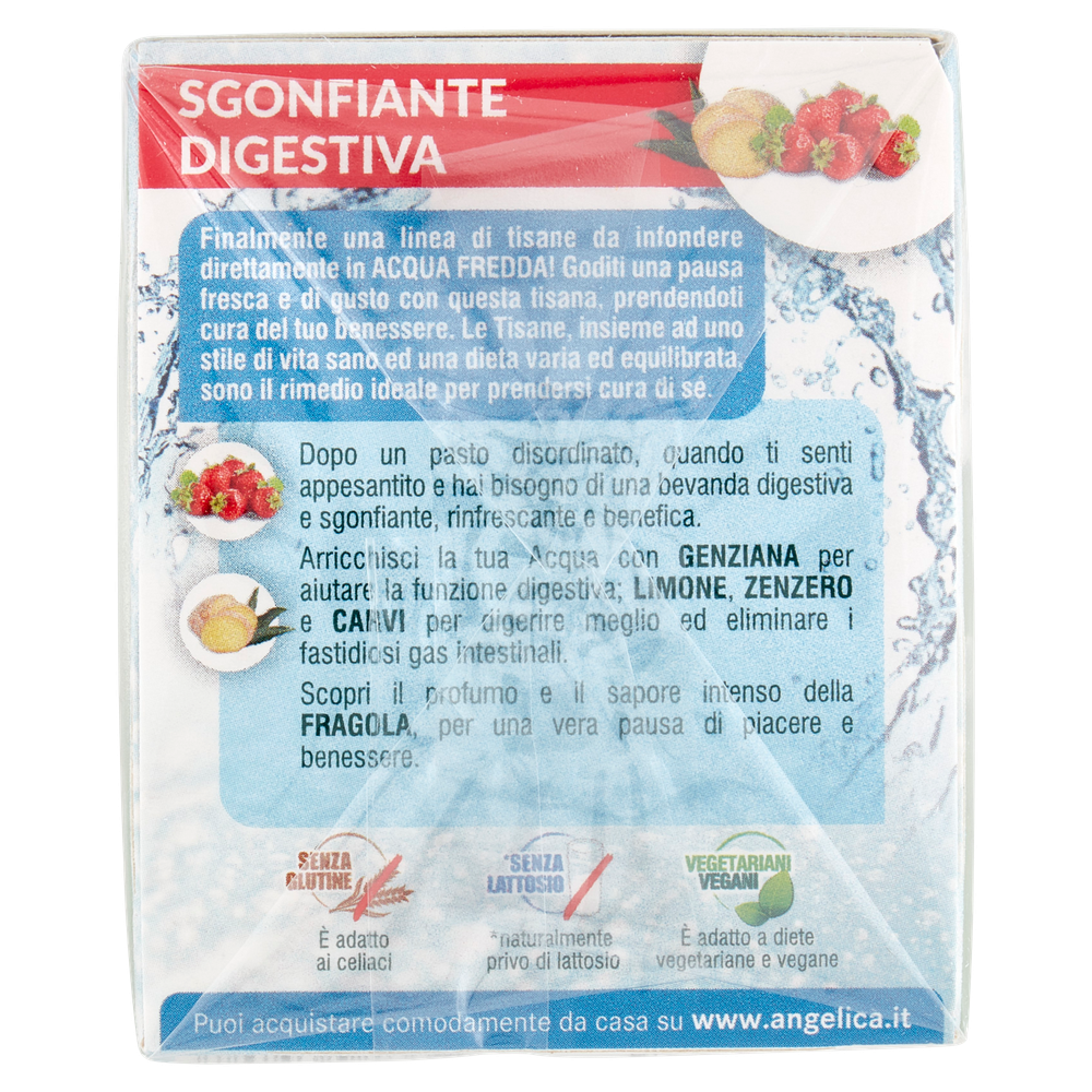 Tisana Fredda Sgonfiante Digestiva L'angelica, Conf. 18 Bustine - Foto 2