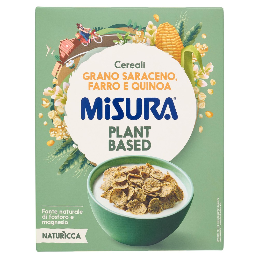 Cereali Grano Saraceno, Farro E Quinoa Plant Based Misura - Foto 1