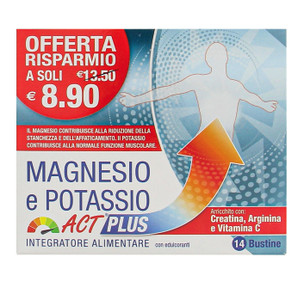 Magnesio E Potassio Plus Act Buste