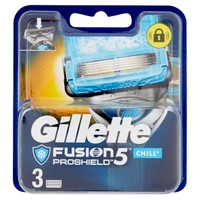 Ricarica Lame Fusion Gillette Proshield Azzurro Ricarica Lame Fusion Gillette Proshield Azzurro