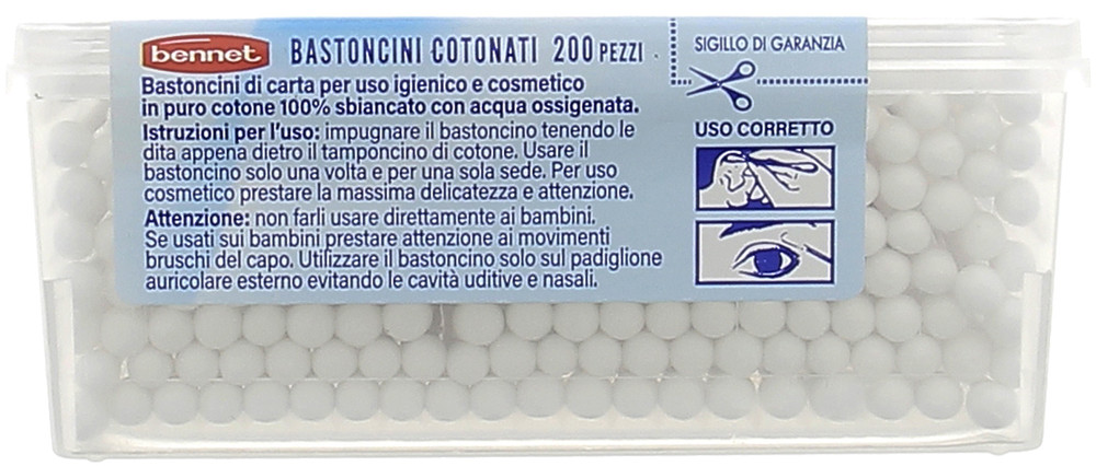 Bastoncini Cotonati Puliorecchie Bennet - Foto 3