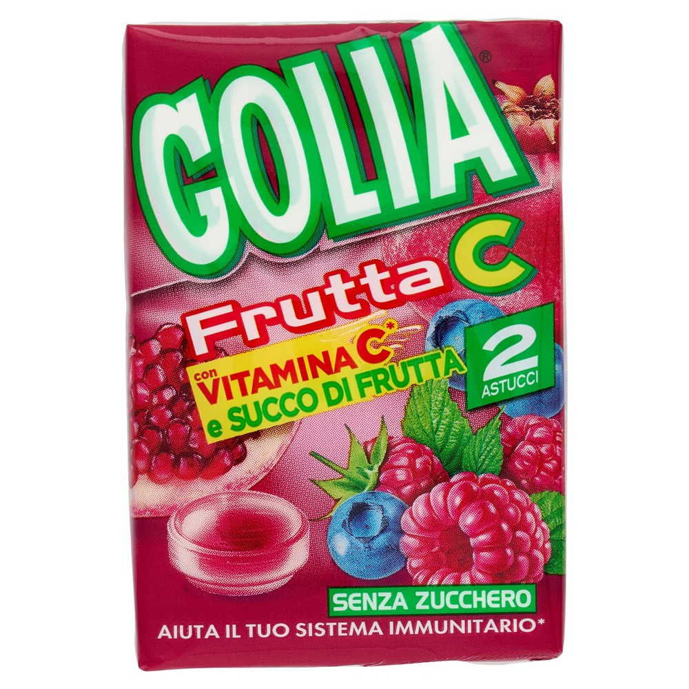 Caramelle Frutta Con Vitamina C E Con Succo Di Frutta Golia - Foto 1