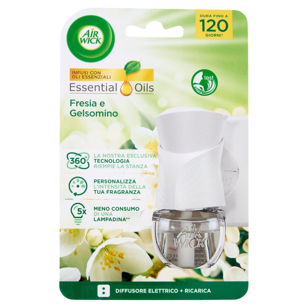 Diffusore Oli Essenziali Elettrico Completo Fresia Gelsomino Air Wick - Foto 1
