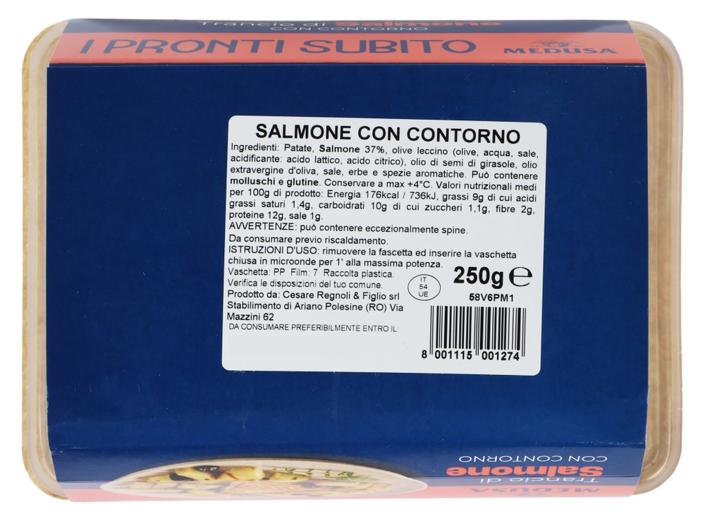 Trancio Di Salmone Con Contorno - Foto 2