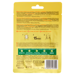 Garnier Tissue Mask Vitamin C Hidra Bomb