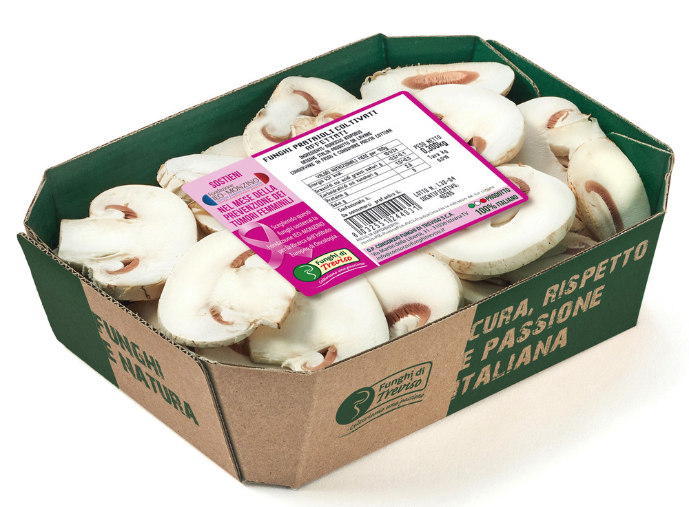 Funghi Champignon Bianchi Affettati - Foto 1