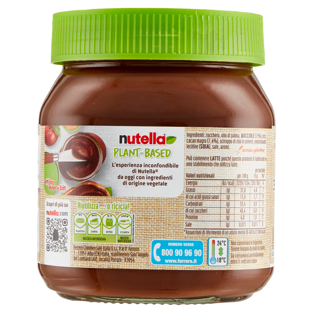 Crema Spalmabile Plant Based Con Ingredienti Vegetali Nutella - Foto 3