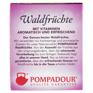 Infuso Frutti Di Bosco E Vitamine Senza Teina Bustine 20x3g Pompadour - Foto 2