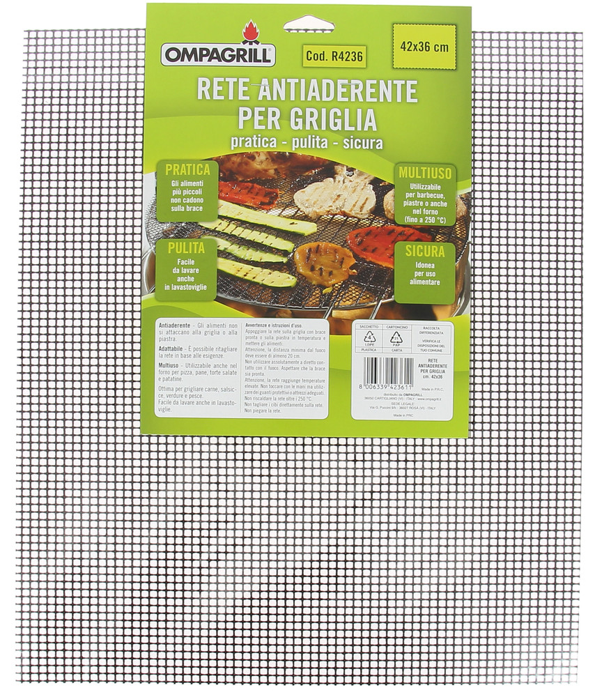 Rete Antiaderente Per Griglia Cm.42x36 - Foto 2
