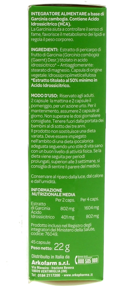 Garcinia Cambogia Arkopharma Capsule - Foto 2
