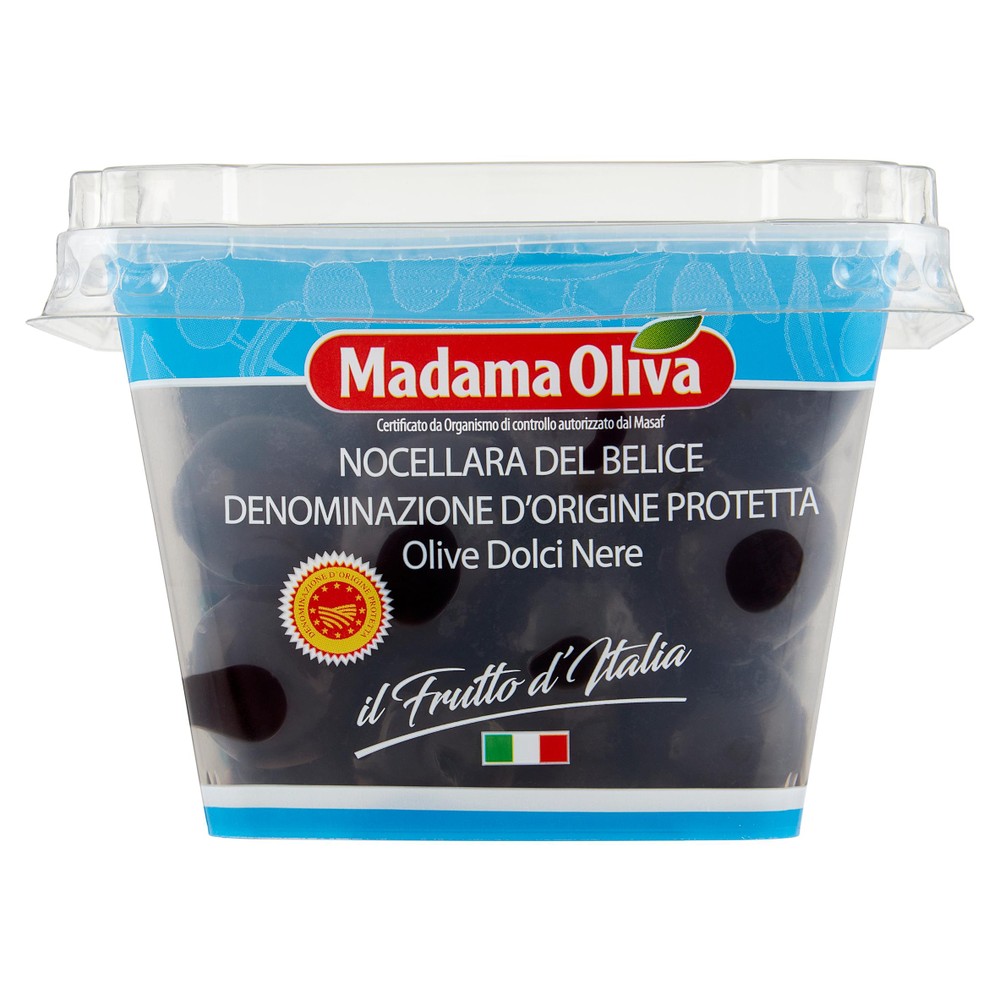 Olive Nere Nocellara Del Belice D.O.P Madama Oliva