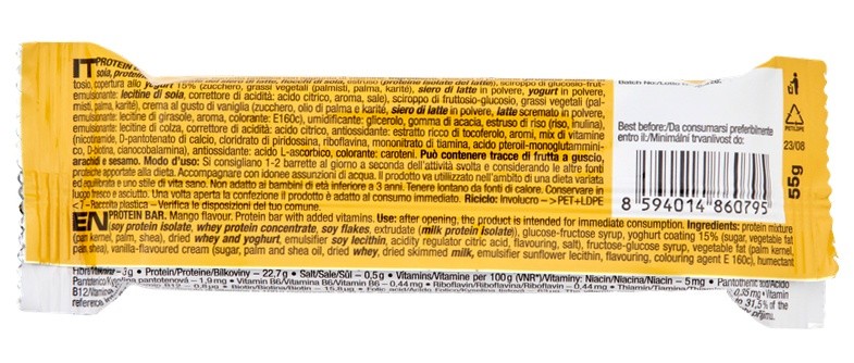 Barrette Nutr.Proteine Gusto Mango Nutrend - Foto 3
