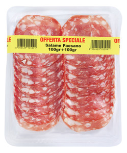 Salame Paesano Bipack 100x2 - Foto 1