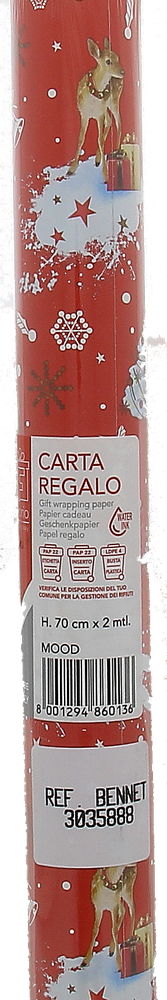 Rotolo Carta Natale Assortita - Foto 1