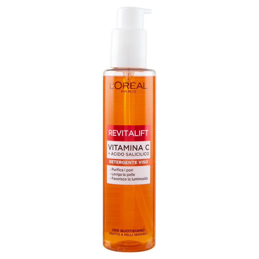 Detergente Viso Pelli Sensibili Vitamina C Revitalift L'oreal - Foto 1