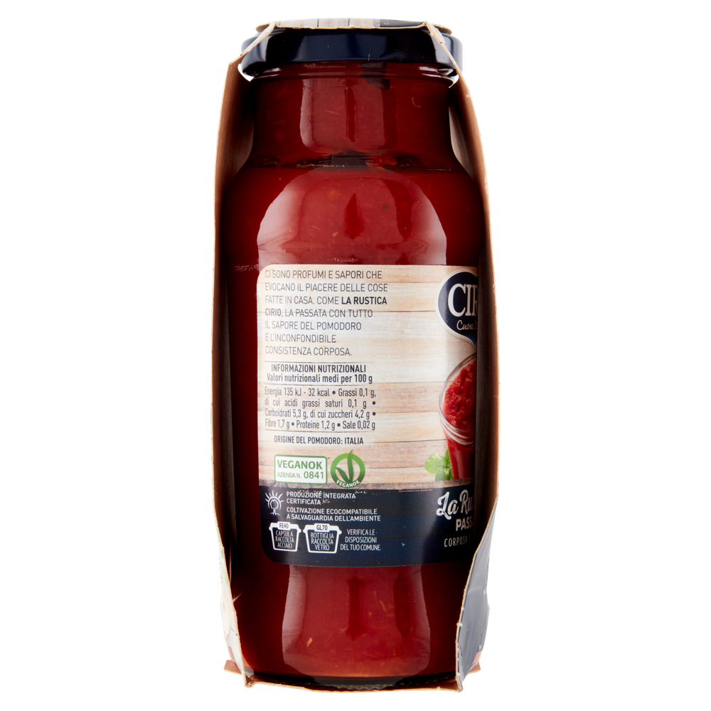Passata Di Pomodoro Rustica 2x350g Cirio - Foto 2