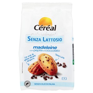 Madeleine Con Pepite Di Cioccolato Senza Lattosio Cereal