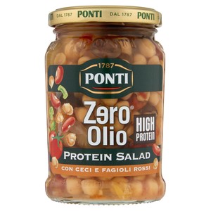 Condimento Protein Salad Con Ceci E Fagioli Rossi Zero Olio Ponti - Foto 1