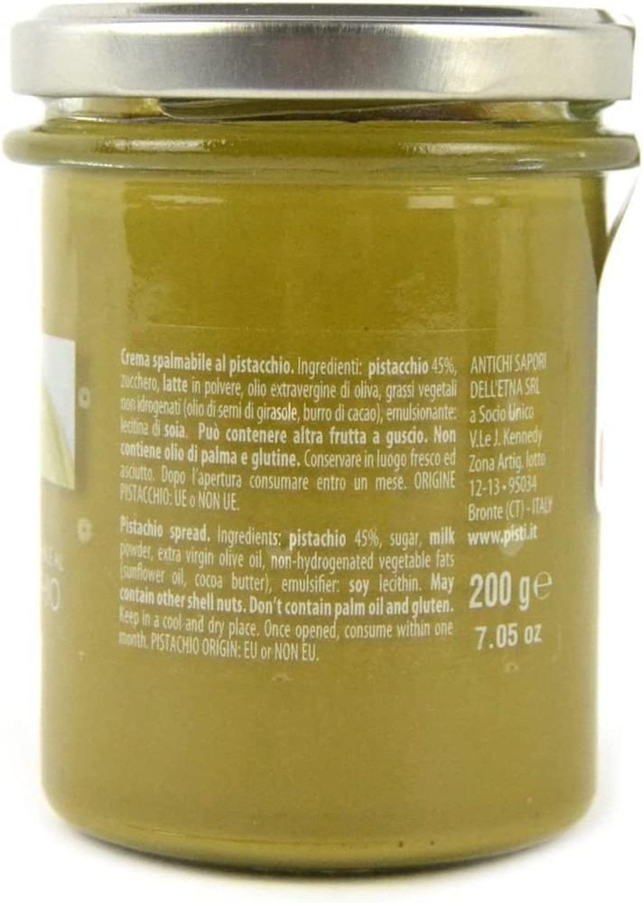 Crema Deliziosa Spalmabile Al Pistacchio Pistì - Foto 2