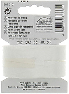 Fettuccia Di Cotone Resistente Spigata Mm.15 X Mt.5 Prym - Foto 2