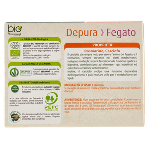 Depura Fegato Bio&Vegan Vitarmonyl 10 Fiale