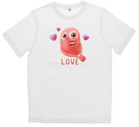 T - shirt Bambino / a Mezza Manica Girocollo Con Stampa 7 / 8 anni Bianco T - shirt Bambino / a Mezza Manica Girocollo Con Stampa 7 / 8 anni Bianco