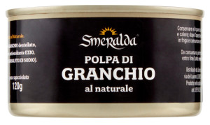 Polpa Di Granchio Extra Al Naturale Sterilizzata In Latta Smeralda - Foto 1