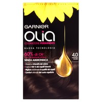 Colorazione Permanente Olia Garnier 4 . 0 Castano Scuro Colorazione Permanente Olia Garnier 4 . 0 Castano Scuro