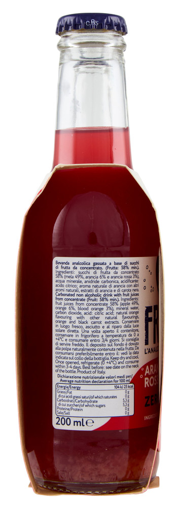 Analcolico Alla Frutta Santal Fruitz! Gusto Arancia Rossa - Foto 2