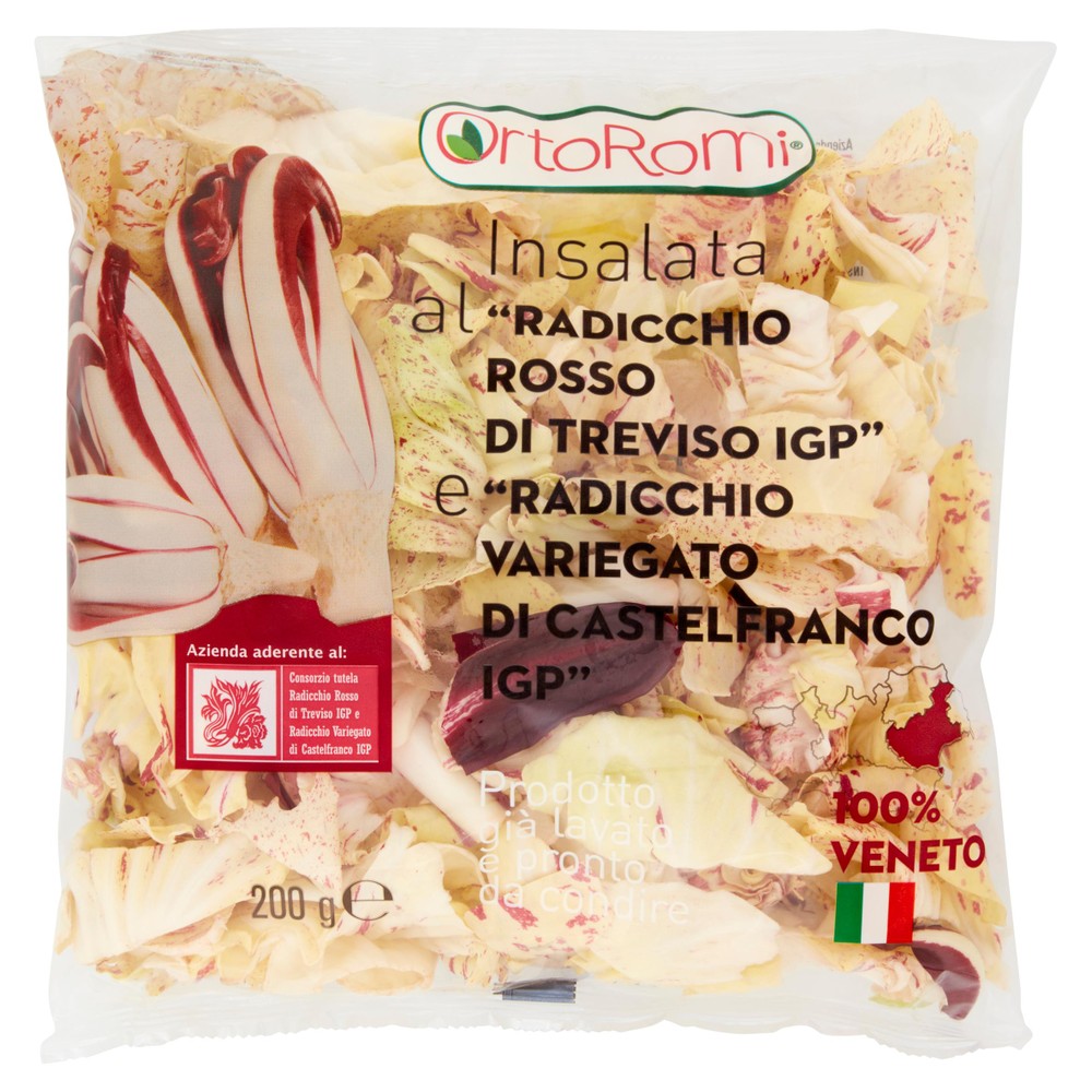 Mix Radicchio Rosso Di Treviso Igp E Variegato Di Castelfranco Veneto
