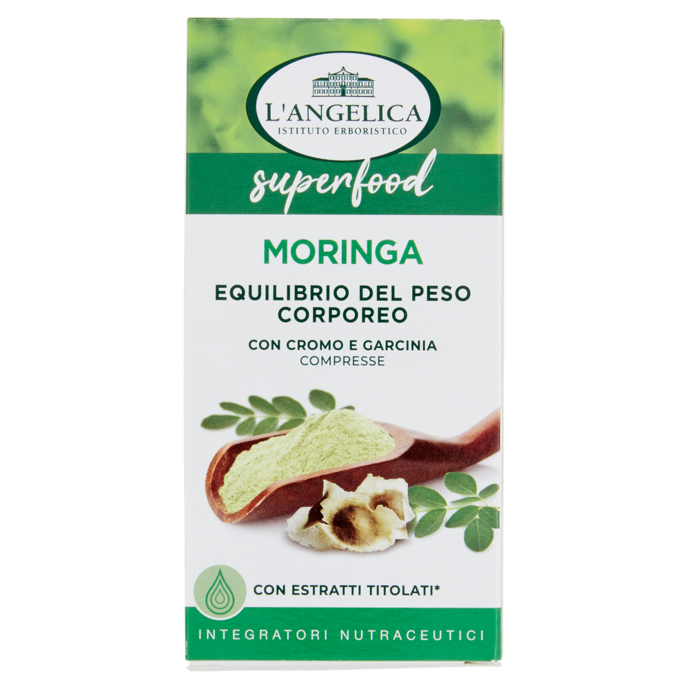 Moringa Con Cromo E Garcinia Compresse L'angelica - Foto 3