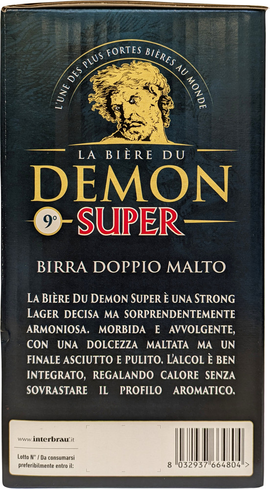 Biere Du Demon Super Conf.6 Bott.6 X 33cl+ 1 Bicchiere - Foto 3