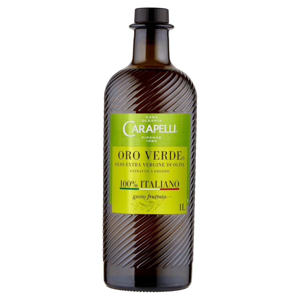 Olio Extra Vergine Di Oliva Verde 100% Italiano Carapelli - Foto 1