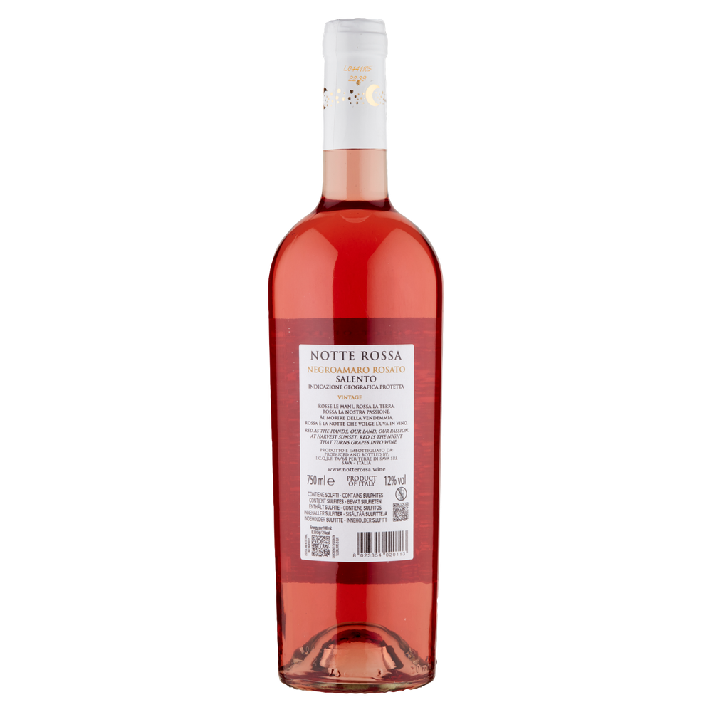 Negroamaro Rosato Salento Igp Notte Rossa