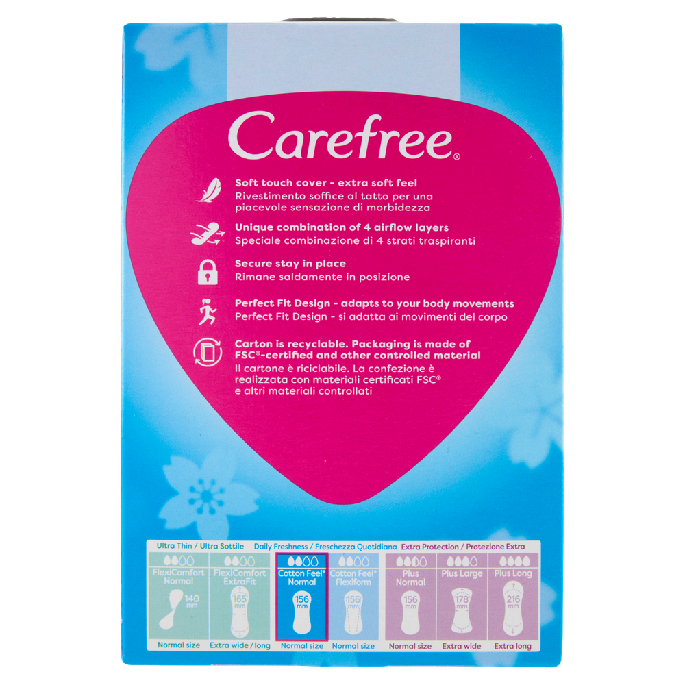 Salvaslip Respirante Carefree Conf. Da 40+4 - Foto 3