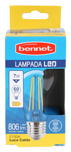 Lampadina A Led Goccia 60we27 Bennet - Foto 1