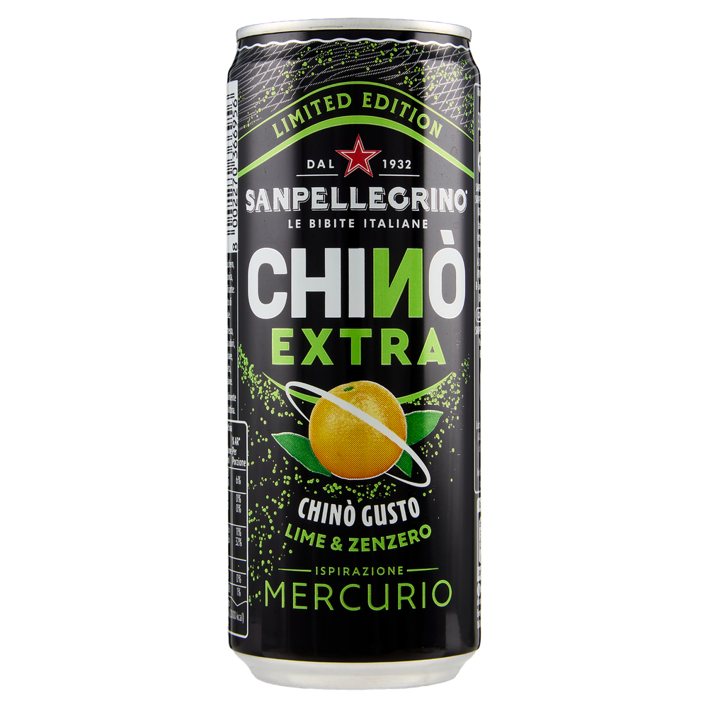 Bibita Chino' Extra Lime-Zenzero In Lattina Sampellegrino - Foto 3