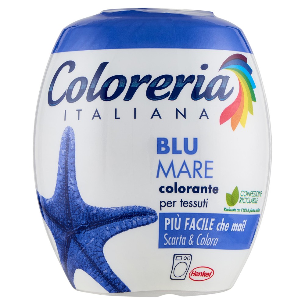 Colorante Per Tessuti Blu Mare Coloreria Italiana - Foto 1