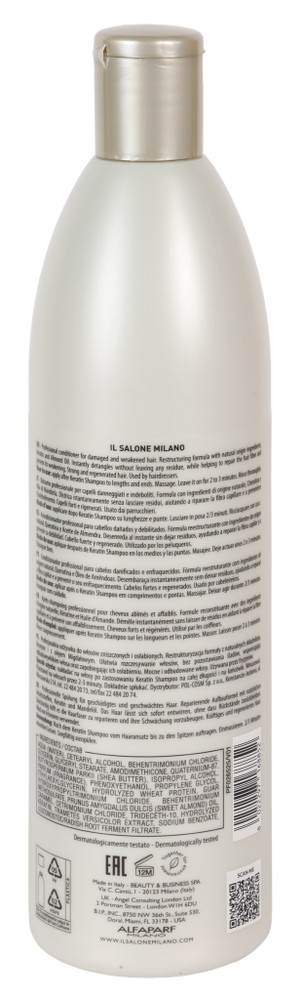 Balsamo Keratin Per Capelli Danneggiati E Indeboliti Il Salone Milano - Foto 3