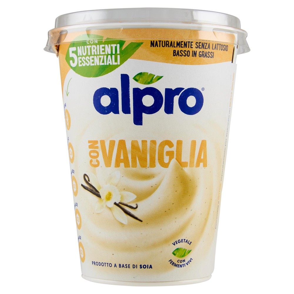 Yogurt, Vaniglia, A Base Di Soia, Basso In Grassi, No Lattosio Alpro - Foto 1