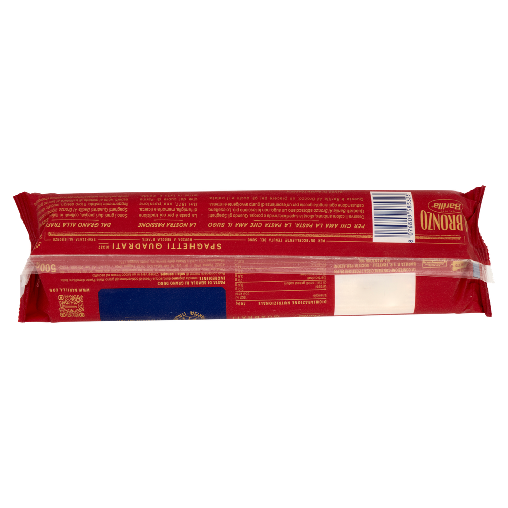 Pasta Spaghetti Quadrati N.337 Al Bronzo Barilla - Foto 3