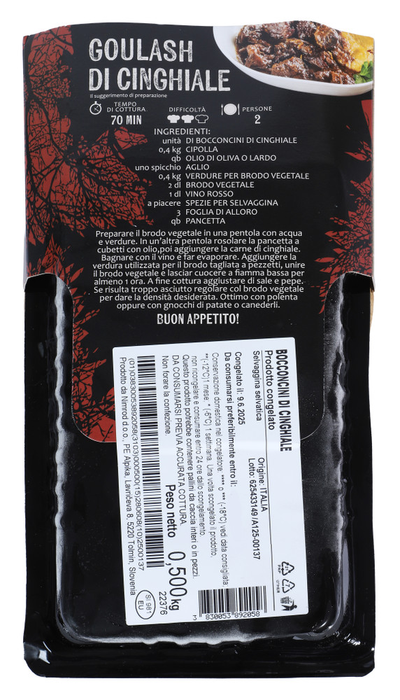 Bocconcini Di Cinghiale Alpika - Foto 3