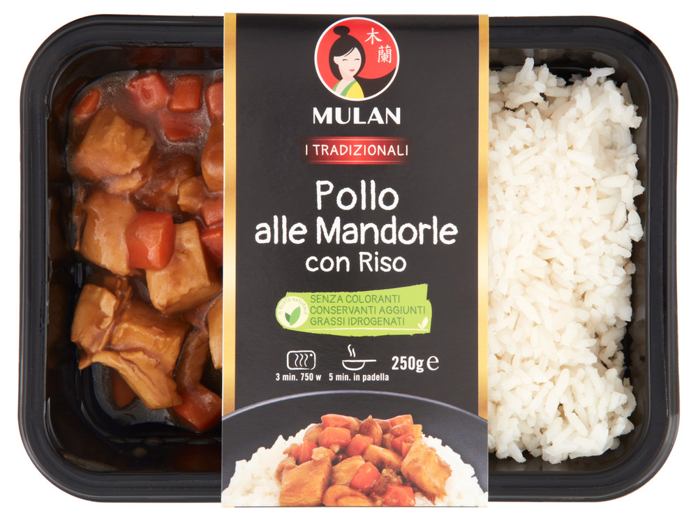 Pollo Alle Mandorle Con Riso Mulan - Foto 1