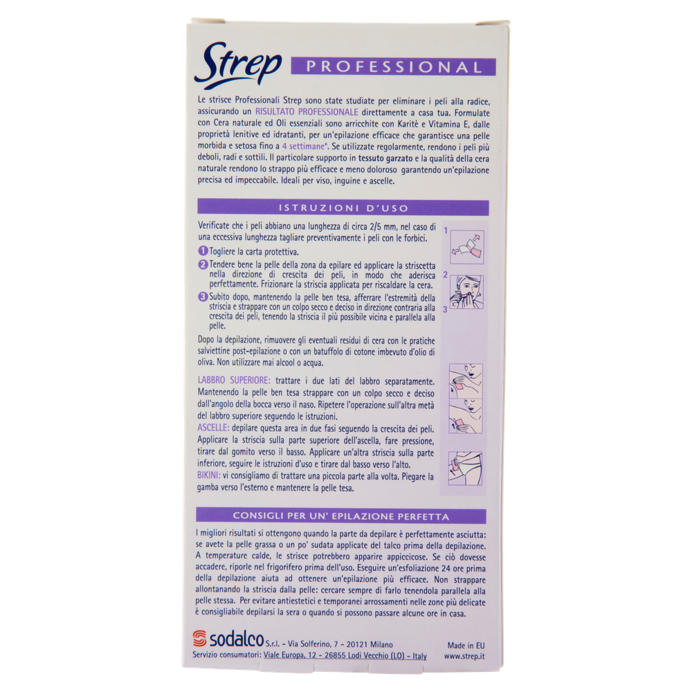 Strisce Depilatorie Viso Strep - Foto 3